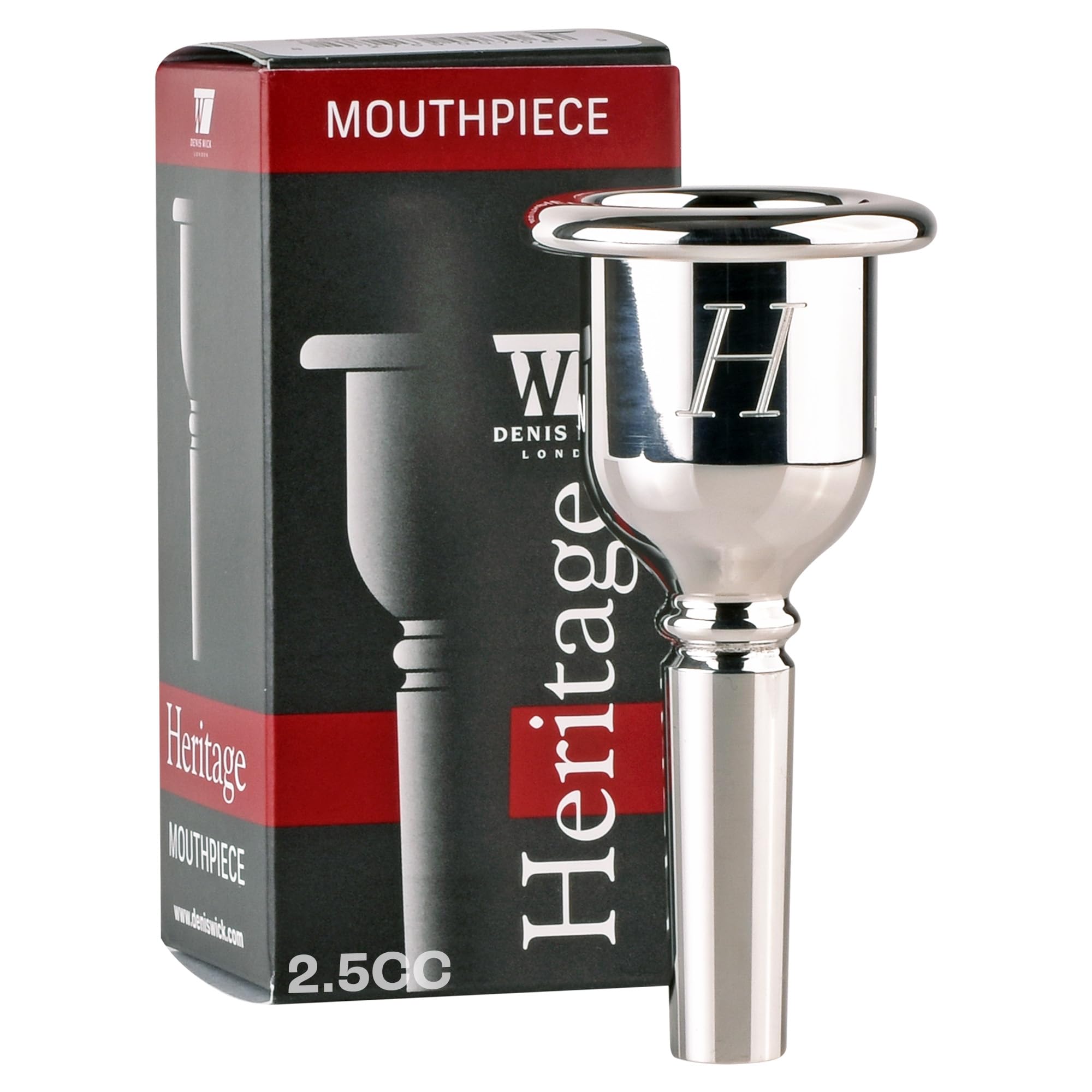 Amazon.com: Denis Wick Heritage Tuba Mouthpiece Silver Plated